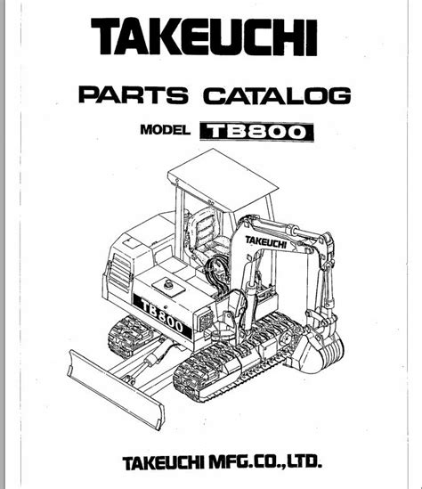 Takeuchi Excavator Tb Parts Manual Auto Repair Manual Forum