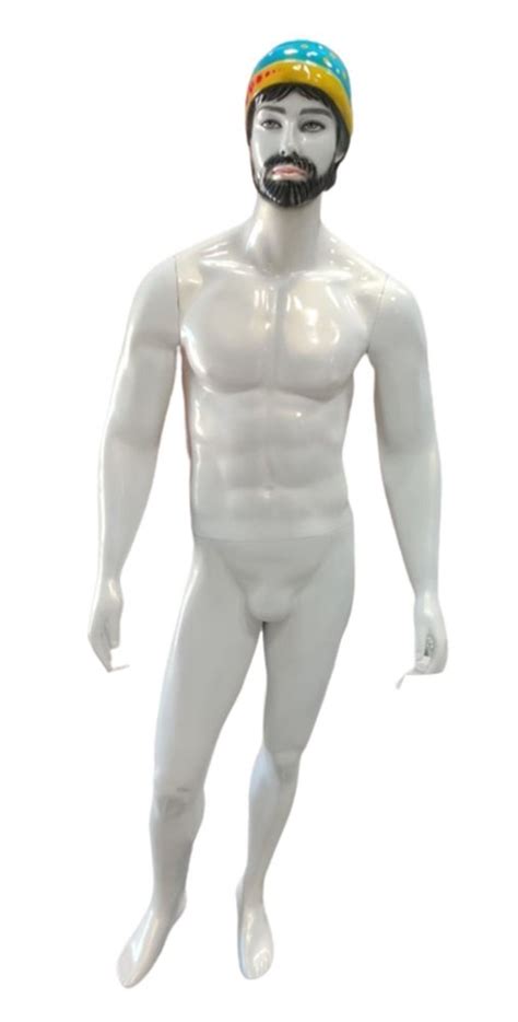 Fiberglass Standing Full Male Mannequin For Garment Shop Size Ft