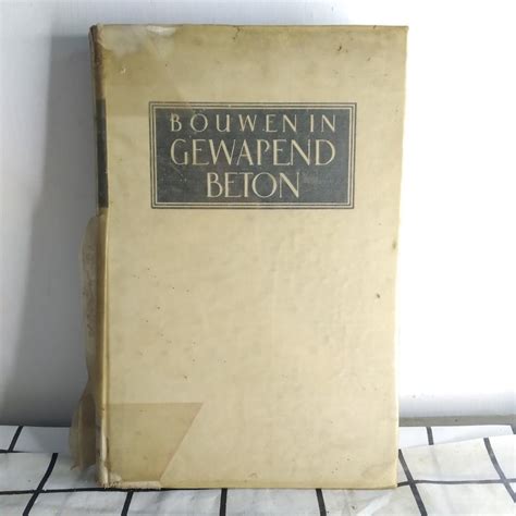 Jual BOUWEN IN GEWAPEND BETON Buku Bekas Lama Vintage Luar Inggris