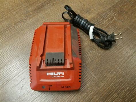 Hilti C 4 36 90 Battery Charger 7 2v 36v EBay