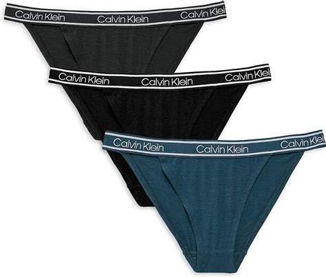 Calvin Klein Bikini De Tanga De Viscosa Para Mujer The Ultimate Comfort Cheeky De Bamb