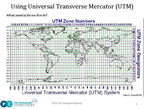 lecture  lab topics  universal transverse mercator