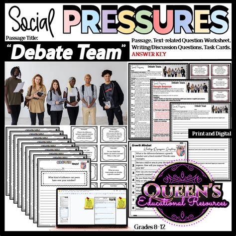 Peer Pressure Activities Peer Pressure Worksheets Peer Pressure