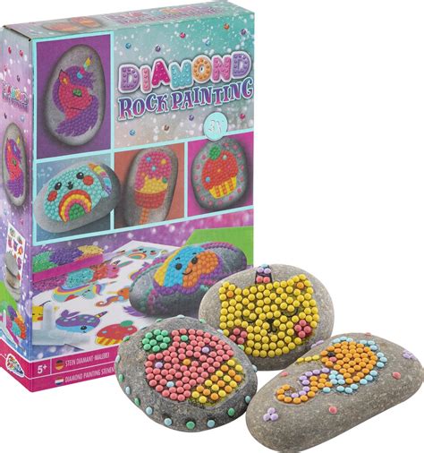 Grafix Diamond Painting Rock Painting Set Verrijk Je Creativiteit