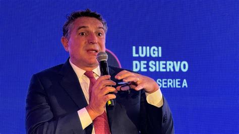 Serie A l ad De Siervo In Italia c è un enorme problema stadi Sulla