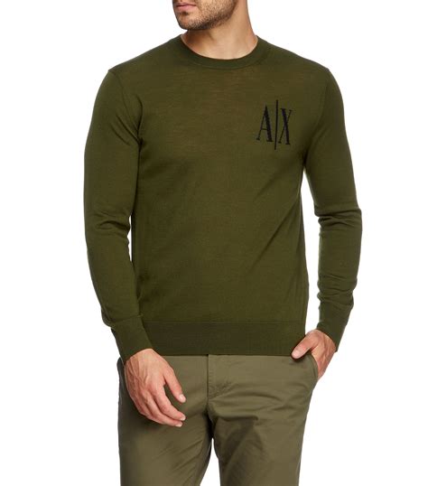 Armani Exchange Suéter de cuello redondo Hombre El Palacio de Hierro