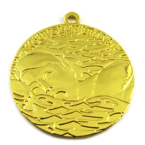 aquatic king swimming medal custom medals