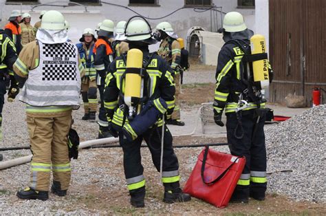 B4 Brand Landwirtschaftliches Anwesen FF Pauluszell