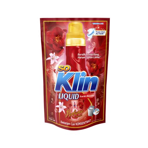 SOKLIN Pewangi Dan Pelembut Pakaian Softergent Detergent Cair 750 Ml