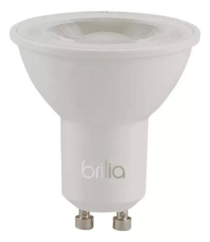 Lámpara LED Dicroica Gu10 4 W 6500 K Brilia color blanco frío 110