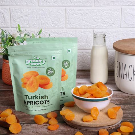 Turkish Apricots 200g Grocery Farm