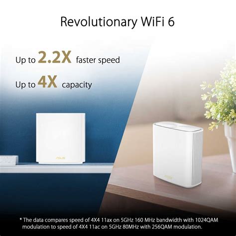 Asus Zenwifi Xd Wifi Ax Dual Band Mesh Wi Fi Router Backhaul