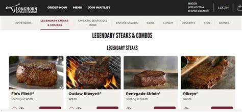 Longhorn Steakhouse Menu With Prices Updated July 2024 Thefoodxp