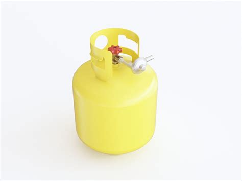 Gas Propane Tank 3d Model Cgtrader