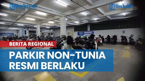 Parkir Non Tunai Di Samarinda Resmi Berlaku Dishub Mulai Pantau