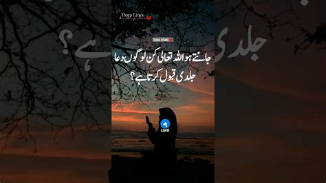 Janty Ho Allah Kin Logun Ki Duaen Jald Qabool Krta Hai🤲 ️best Dua