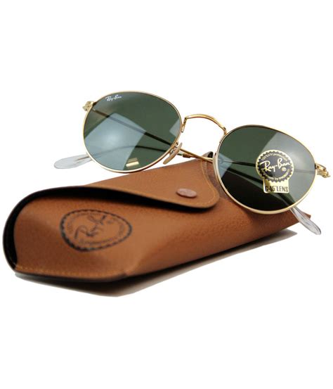 Ray Ban Round Lens Retro Mod Rb3447 Indie Sunglasses In Gold