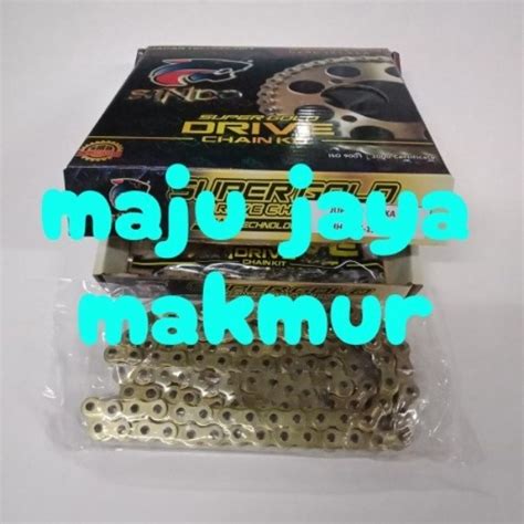 Jual Roller Chain Rantai Rs Double Sproket Sindo Original