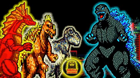 GODZILLA Vs T REX ANGUIRUS TITANOSAURUS YouTube