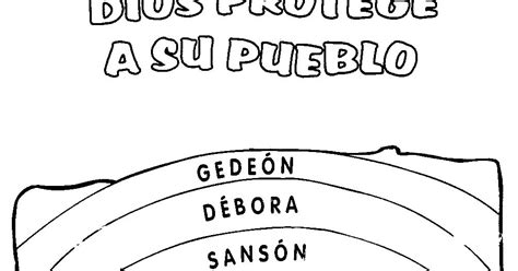 Dibujo Para Colorear De Los Hombres De Dios Que Han Protegido El Pueblo