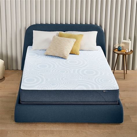 Serta Perfect Sleeper Nestled Night 10 In Queen Memory Foam Mattress In