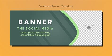 Premium Vector Facebook Banner Template