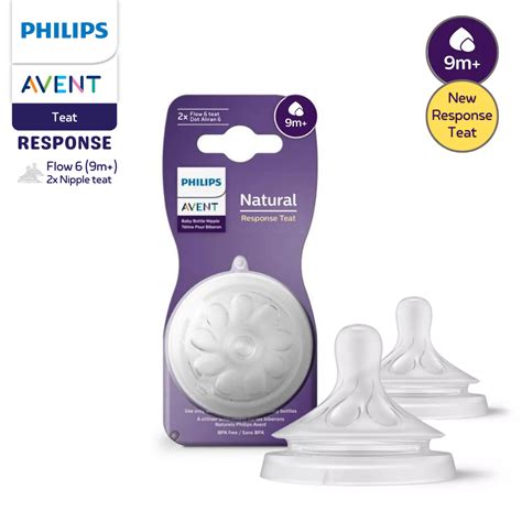 Philips Avent Teat Natural Response 9m Plus Shopee Malaysia