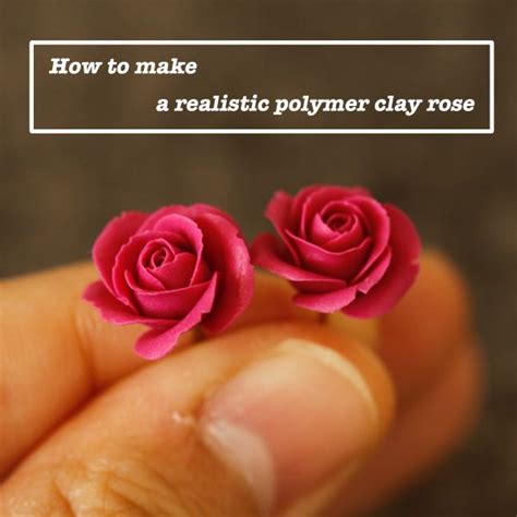 Making a Better Polymer Clay Rose – Polymer Clay | Polymer clay flowers ...