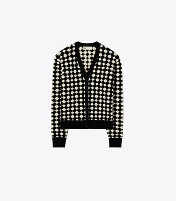 Crochet Kendra Cardigan Women S Designer Sweaters Tory Burch