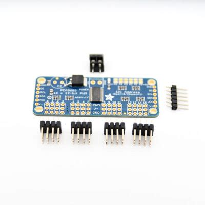 Adafruit 16 Kanaals 12 Bit PWM Servo Driver Elektronica Voor Jou