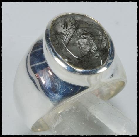 Tourmalinated Quartz Turmalin Quarz Ring Silber Kaufen Auf Ricardo