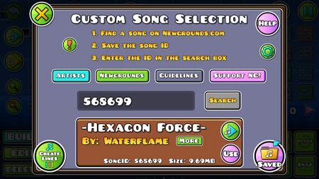 Song - Geometry Dash Editor Wiki