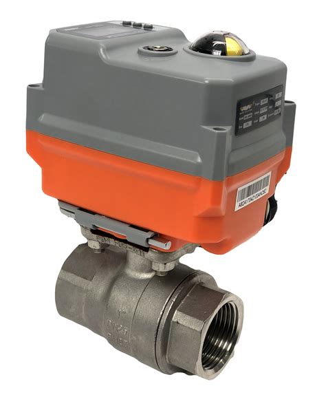 Electric Stainless Steel Ball Valve With Wire Ava Smart Actuator