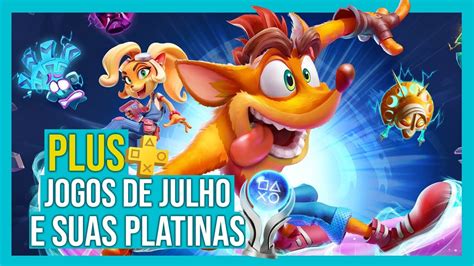 Jogos De Gra A Plus Julho E Suas Platinas Youtube