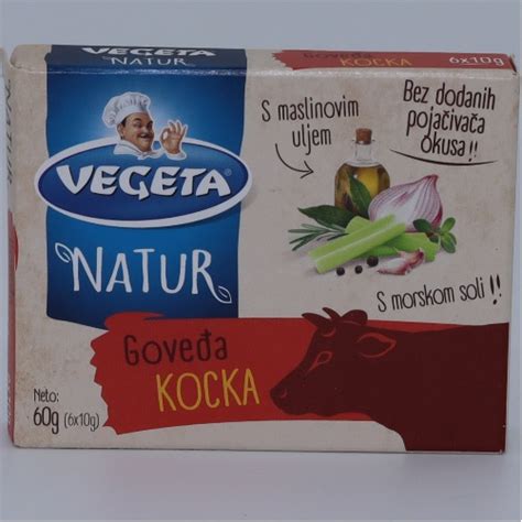 Vegeta Natura Govedja Kocka 60g Podravka Balkan Shop Dh