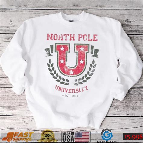 North Pole University Shirt Gearbloom