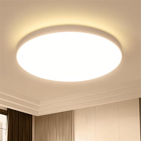 EASY EAGLE Plafonnier LED Rond 36W 3600LM 3000K Blanc Chaud