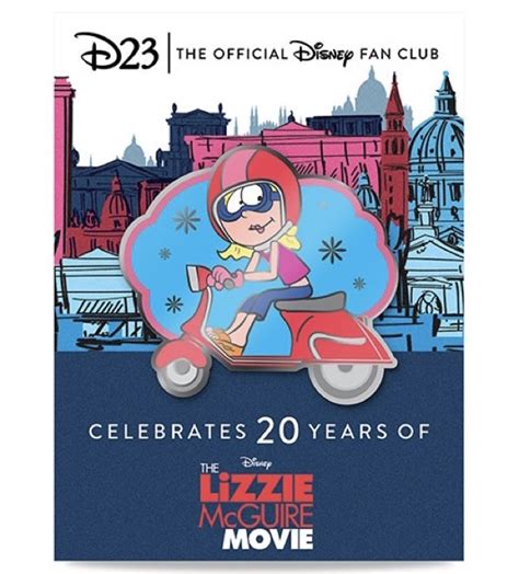 The Lizzie McGuire Movie 20th Anniversary D23 Gold Member Exclusive Pin ...