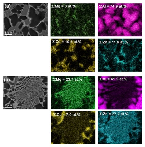 Sem Bse Images Of Al Cu Zn Al Cu Imcs In A Mg Zn Solid Solution