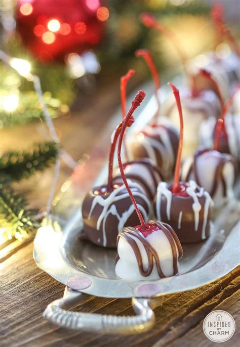 Chocolate Covered Spiked Cherries