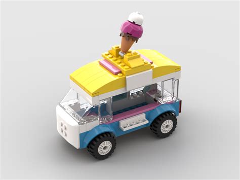 LEGO MOC Modified Ice Cream Truck (LEGO-41715) by aachthor ...