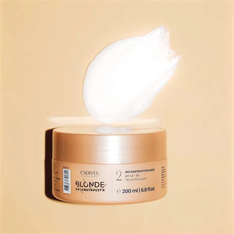 Máscara Cadiveu Blonde Reconstructor Capilar Beleza Na Web PRO Pro