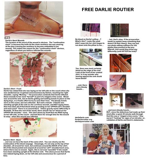 Darlie Routier Crime Scene Photos