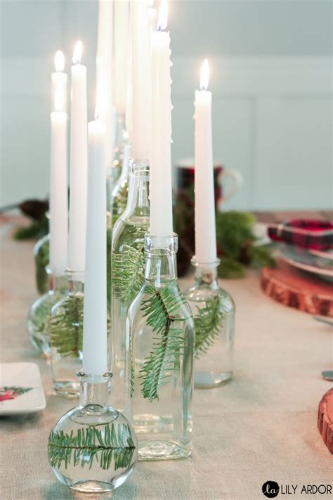 15 Beautiful DIY Wine Bottle Centerpieces