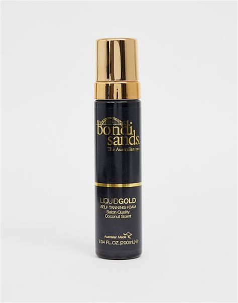 Bondi Sands Liquid Gold Tanning Foam 200ml Asos