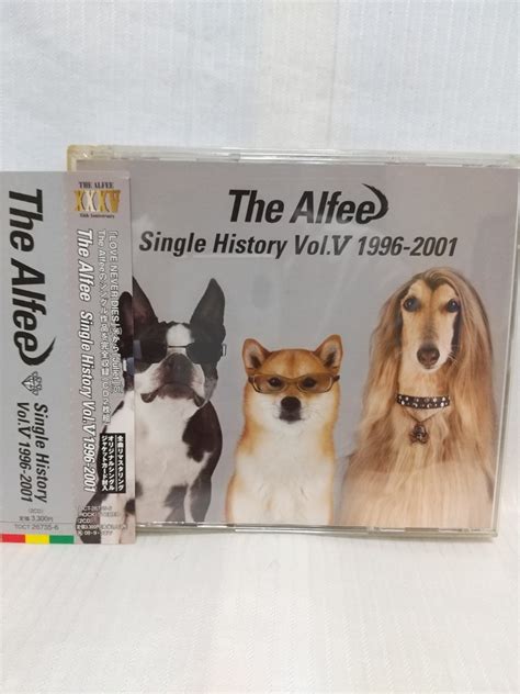 【やや傷や汚れあり】single History Volv 1996 2001（cd2枚組・ジャケットカードあり） 歌手：the Alfee