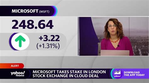 Microsoft Buys Stake In London Stock Exchange In Cloud Deal