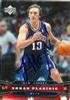 Zoran Planinic Autographed Basketball Card New Jersey Nets Upper