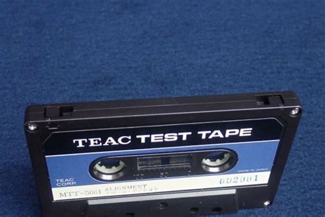 Yahooオークション カセットテープ04 Teac Test Tape Mtt 0561 ク