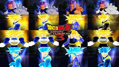 Trunks Pack Dragon Ball Z Budokai Tenkaichi 3 Youtube